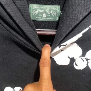 Denim tears the cotton Wreath hoodie